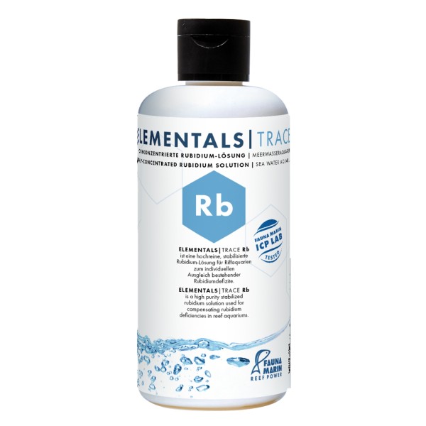 Fauna Marin Elementals Trace Rubidium (Rb) 250ml